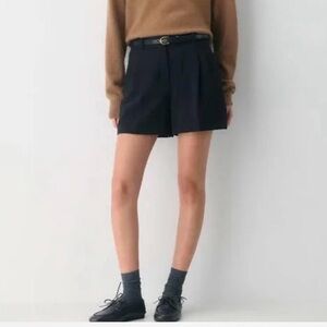 Aritzia Wilfred Black Women's Effortless Pant Shorts